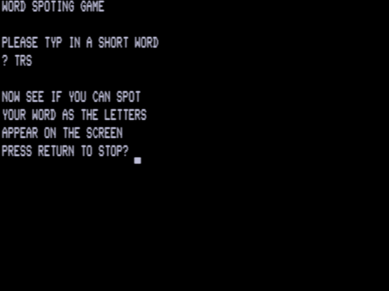 Screen shot